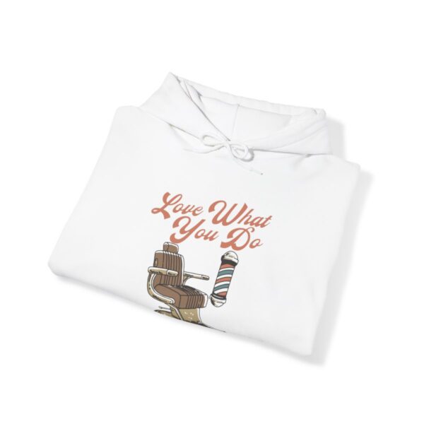 A white hoodie with the words " give what you do ".